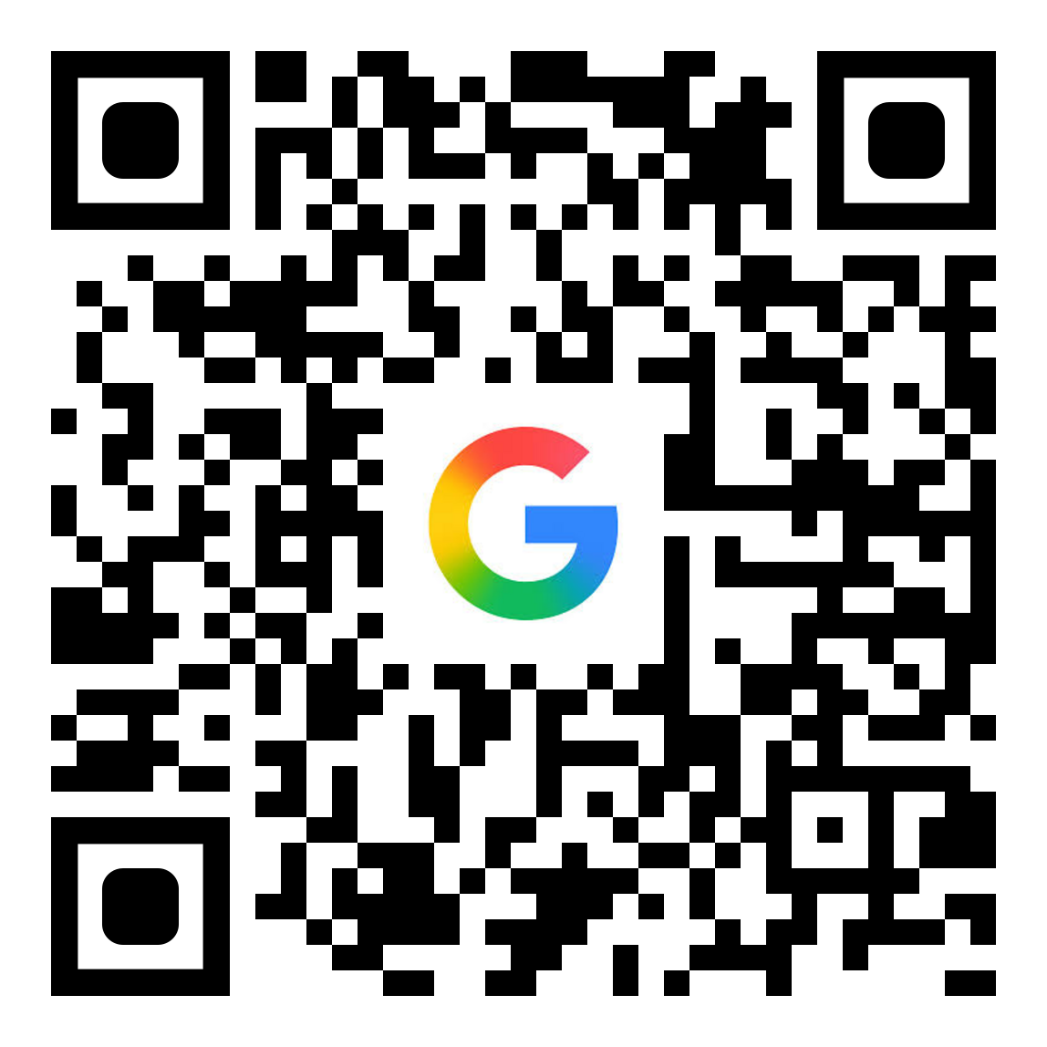Código QR - Reseñas en Google